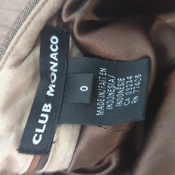Club Monaco brown dress pants - Picture 2 of 3